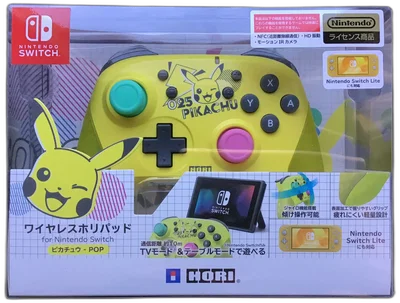 Hori Switch Pikachu-Pop Wireless Controller