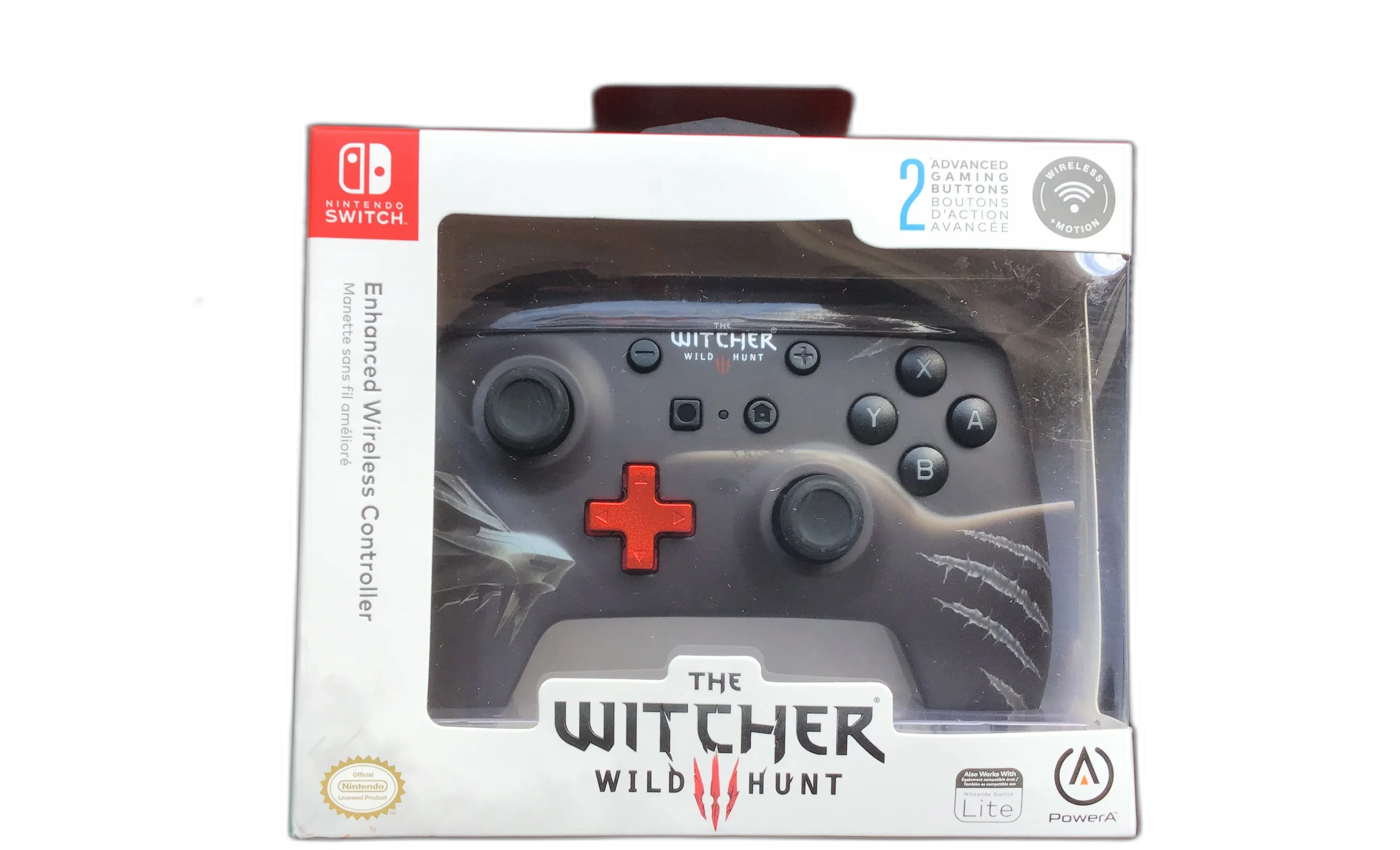  Power A Switch The Witcher III Enhanced Wireless Controller