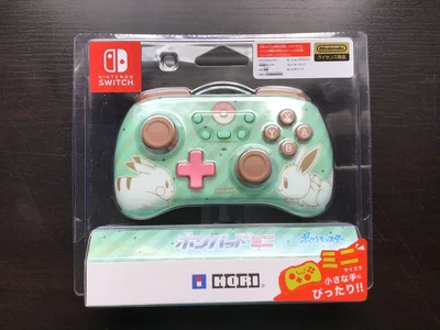 Hori Switch Pikachu And Eevee Mini Controller