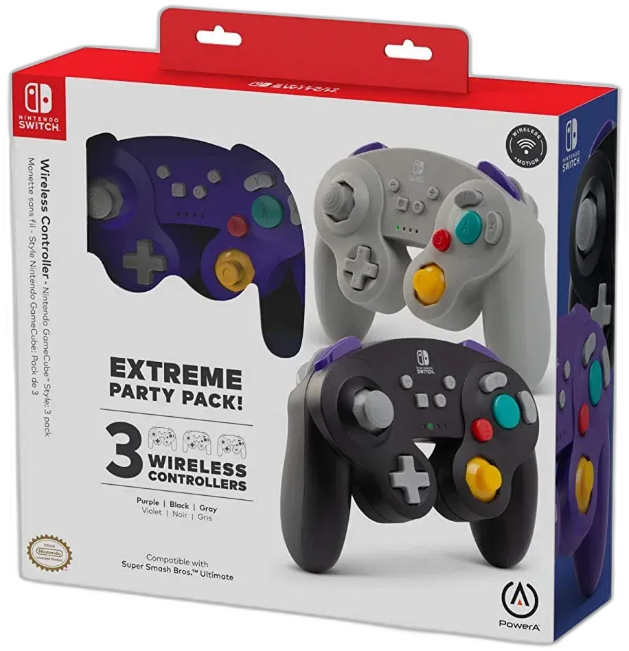 Power A Switch 3 Pak Wireless Controllers Consolevariations