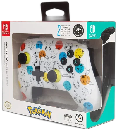 Power A Switch Pokemon Starter Faces Enhanced Wireless Controller