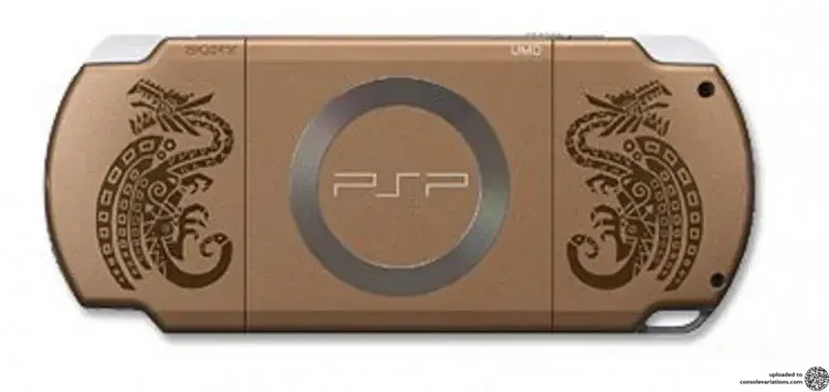Consolevariations - Sony PSP 2000 Monster Hunter 2 Console