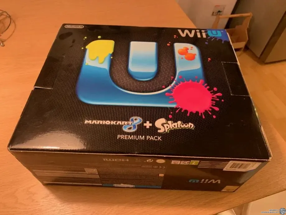 Consolevariations - Nintendo Wii U Mario Kart 8 + Splatoon Bundle