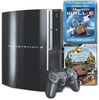  Sony PlayStation 3 Little BIG Planet Wall-E Movie Bundle