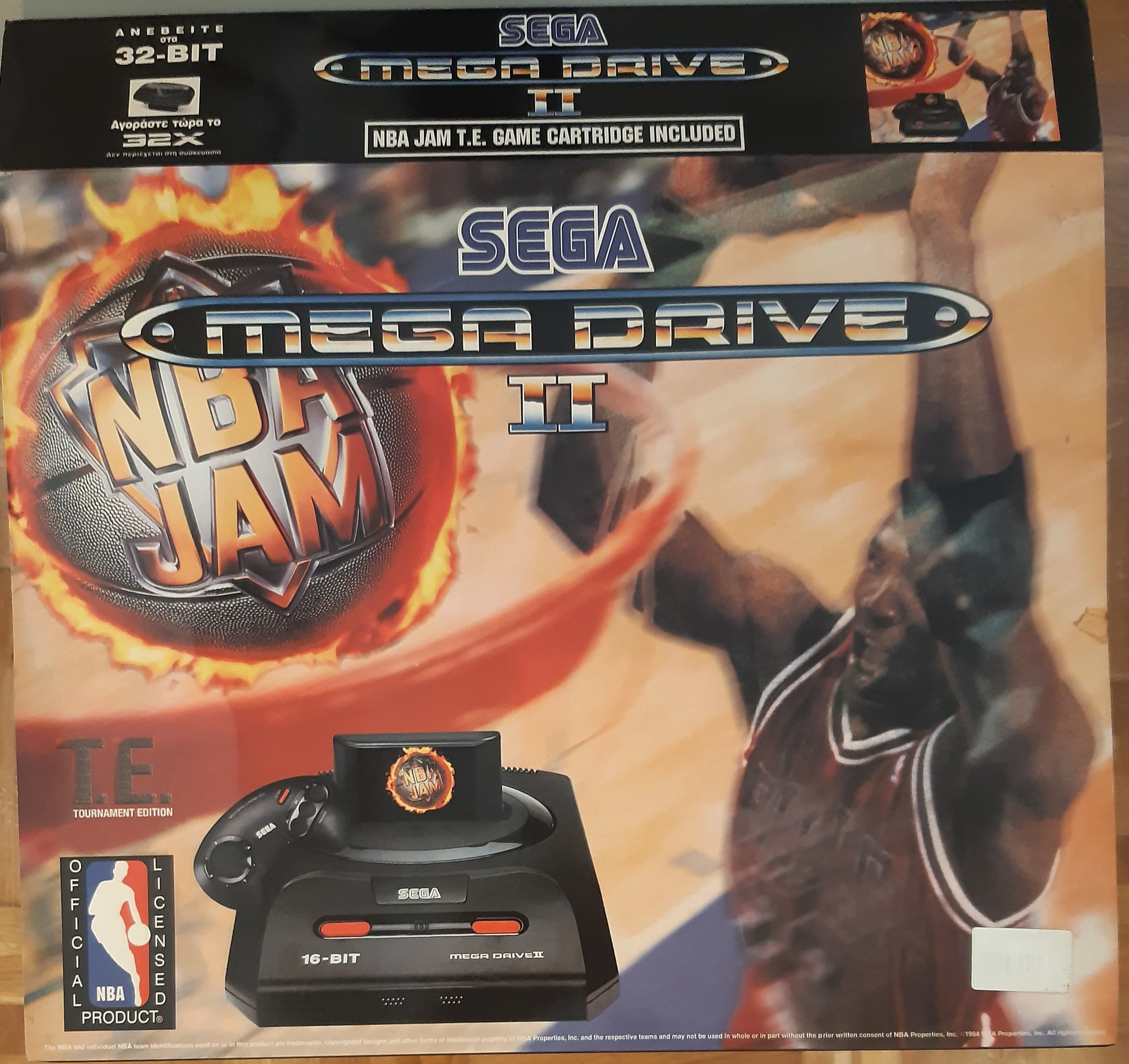  Sega Mega Drive II NBA Jam Bundle