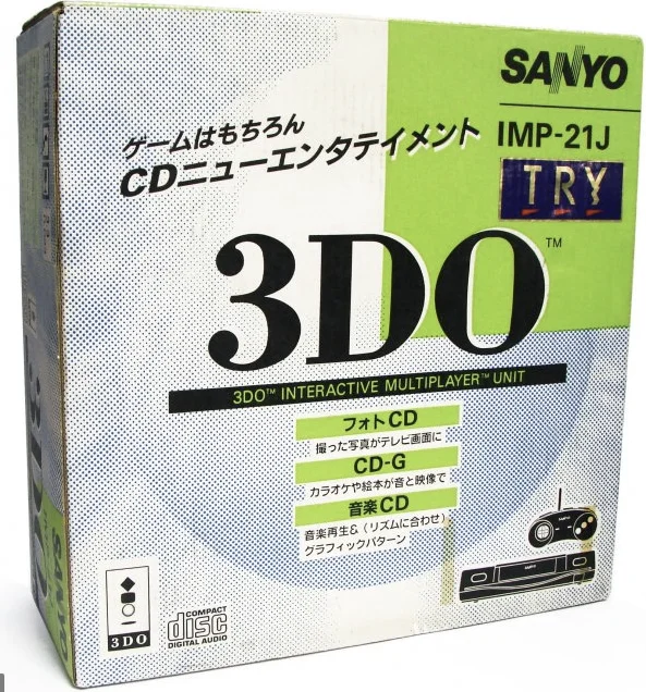 Sanyo 3DO IMP-21J Console