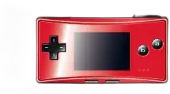 Nintendo Game Boy Micro Red Faceplate