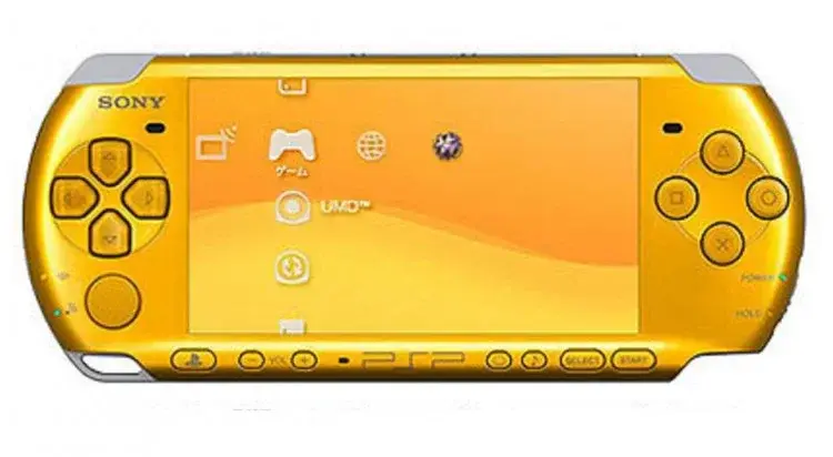PSP3000イエロー Consolevariations - Sony PSP 3000 Carnival Bright Yellow Console