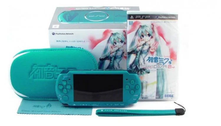  Sony PSP 3000 Hatsune Miku Console