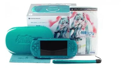 Sony PSP 3000 Hatsune Miku Console