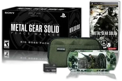 Sony PSP 3000 Metal Gear Solid Big Boss Console