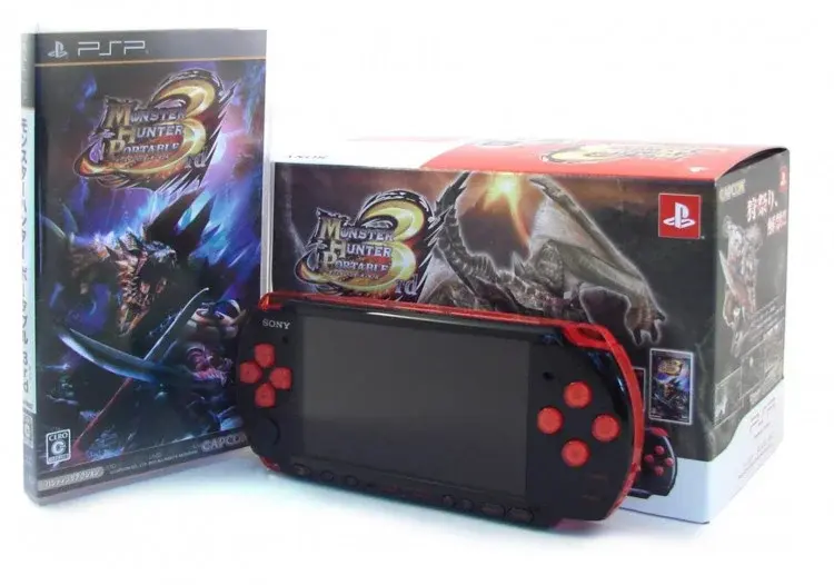 Consolevariations - Sony PSP 3000 Monster Hunter 3 Console