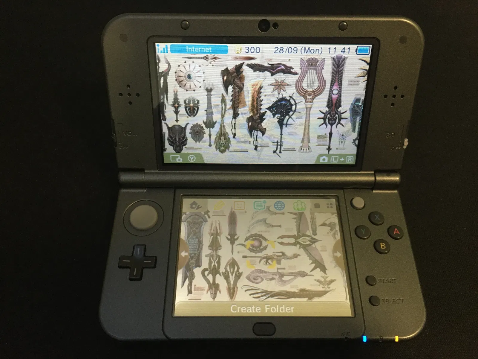 New Nintendo 3DS XL Monster Hunter 4 Ultimate Console [EU