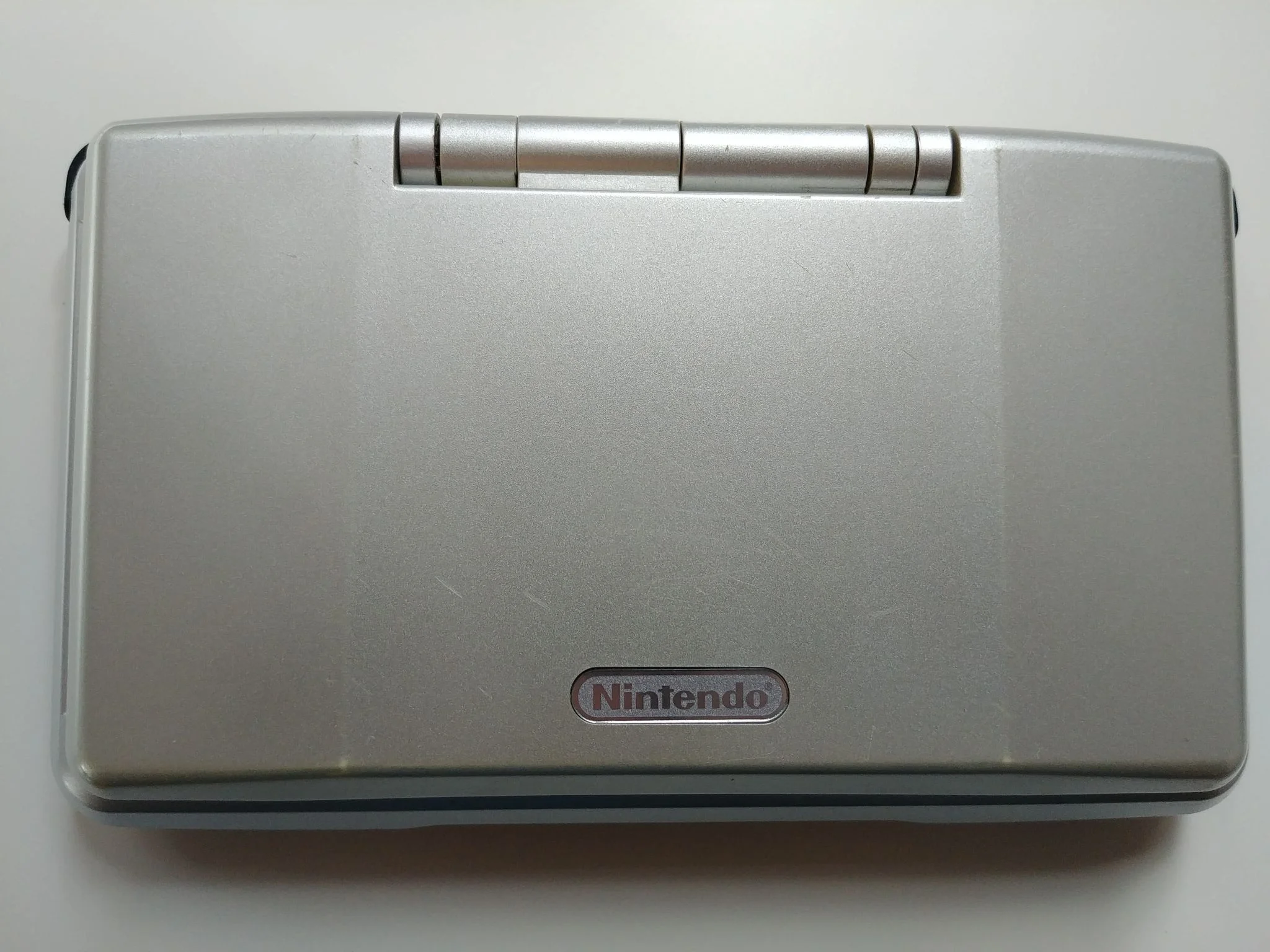 Nintendo DS Platinum Silver Console [EU] - Consolevariations