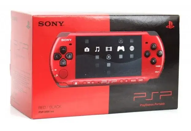 SONY  PSP3000 セット Consolevariations - Sony PSP 3000 Red and Black Value Pak Console