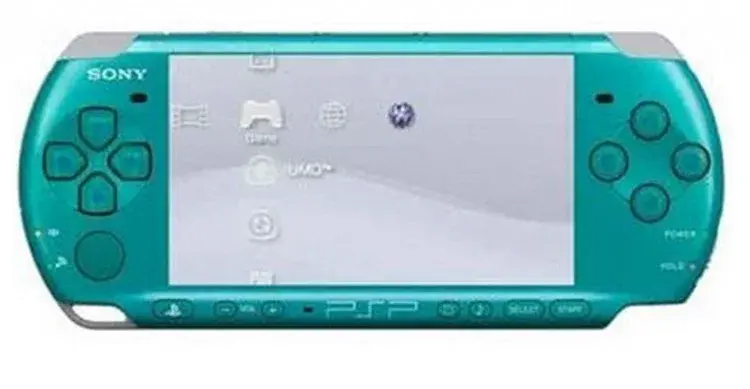 Consolevariations - Sony PSP 3000 Turquoise Green Console