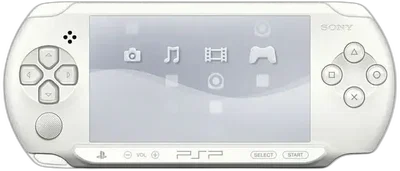 Sony PSP E1000 Ceramic White Console