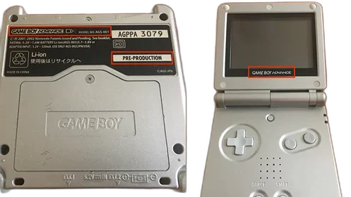  Nintendo GameBoy Advance DX Console