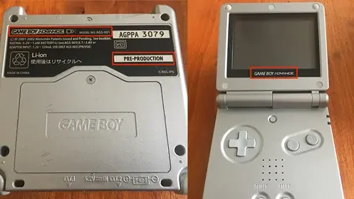 Consolevariations - Nintendo GameBoy Advance DX Console