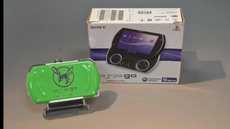 Sony PSP Go Green Hornet Console