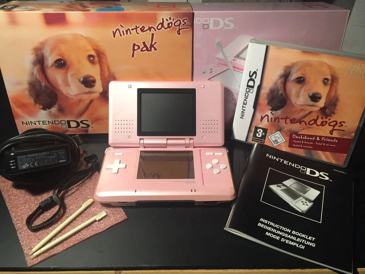  Nintendo DS Pearl Pink Console [EU]
