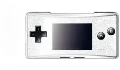 Nintendo Game Boy Micro White Faceplate