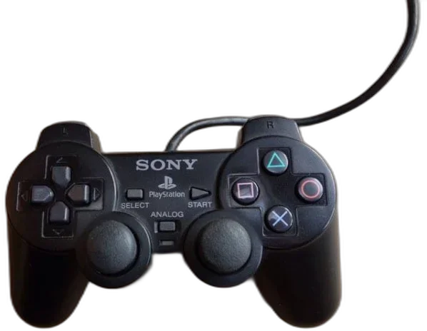 Sony PlayStation 2 Black Controller [EU]
