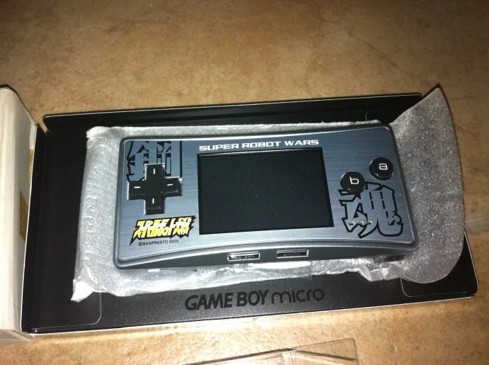  Nintendo Game Boy Micro Super Robot Faceplate