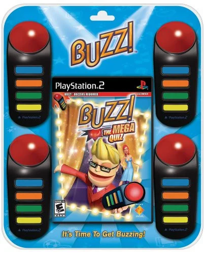  Sony PlayStation 2 Buzz The Mega Quiz Controller [NA]