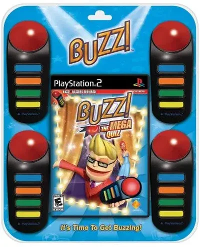 Sony PlayStation 2 Buzz The Mega Quiz Controller [NA]