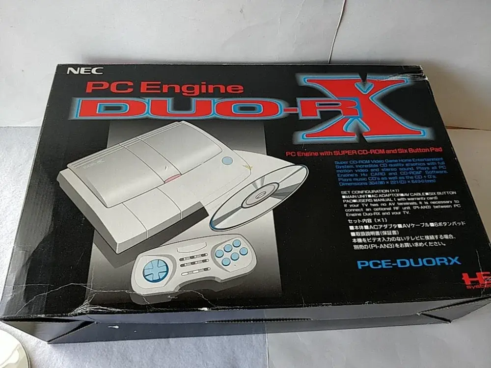 NEC☆DUO-RX Consolevariations - Nec PC Engine Duo RX Console