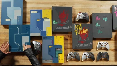 Microsoft Xbox One X Cyberpunk 2077 Consoles