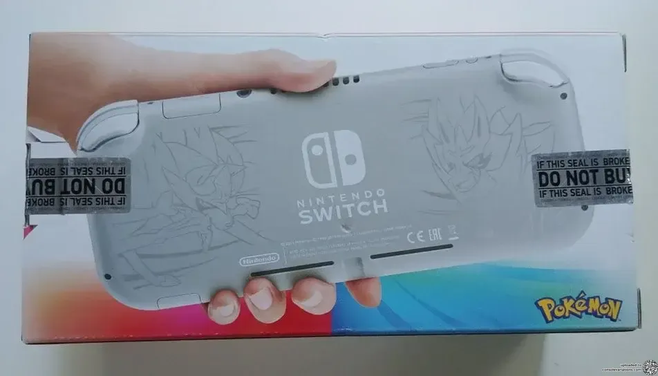 Sword And Shield Switch Lite Consolevariations Nintendo Switch