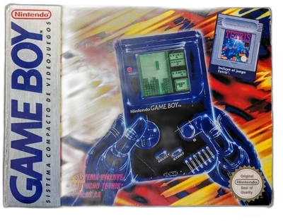 Nintendo Game Boy Classic Fire Box Tetris Bundle