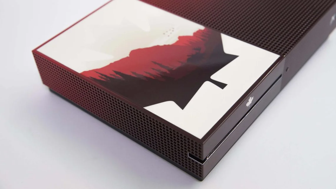  Microsoft Xbox One S Canada 150 Anniversary Mountain Console