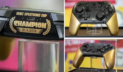 Nintendo Switch 2018 Splatoon 2 Cup Pro Controller