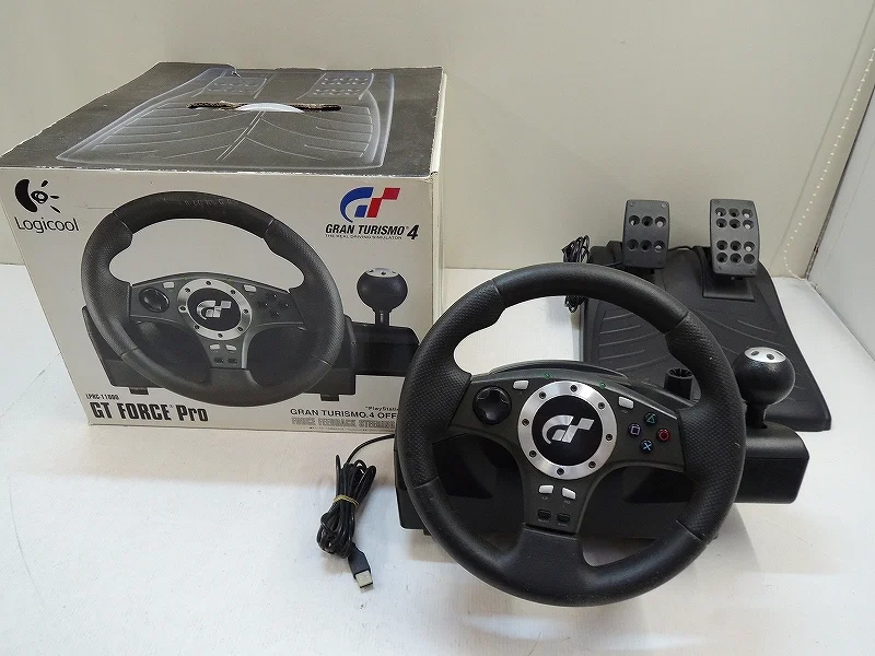  Logicool Playstation 2 Gran Turismo 4 GT Force Pro Steering Wheel