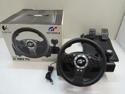 Logicool Playstation 2 Gran Turismo 4 GT Force Pro Steering Wheel