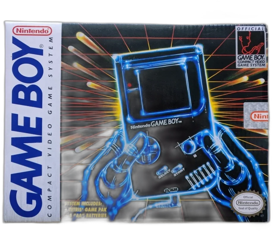  Nintendo Game Boy Black Screen Console