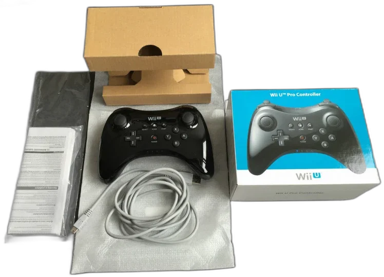 Nintendo Wii U Pro Black Controller [NA]