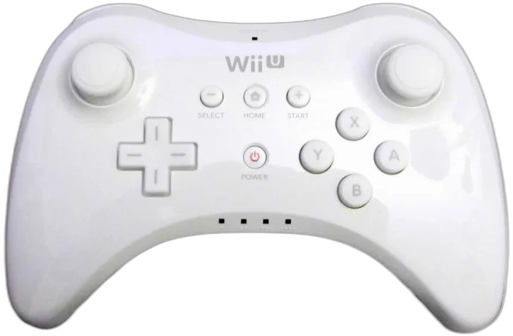  Nintendo Wii U Pro White Controller [NA]