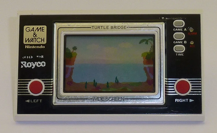  Nintendo Game &amp; Watch Turtle Bridge Royco