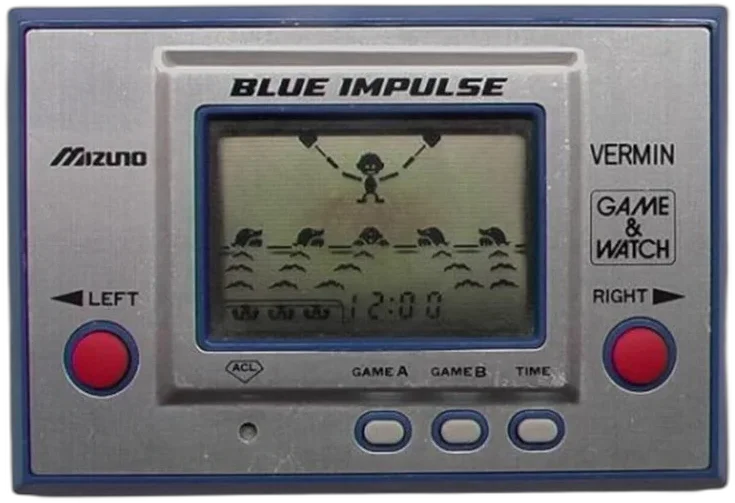  Nintendo Game &amp; Watch Vermin Mizuno