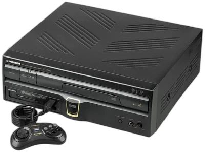 Sega Mega Drive Pionner LaserActive Console