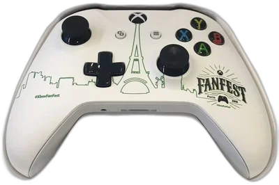 Xbox One S FanFest Paris 2018 White Controller