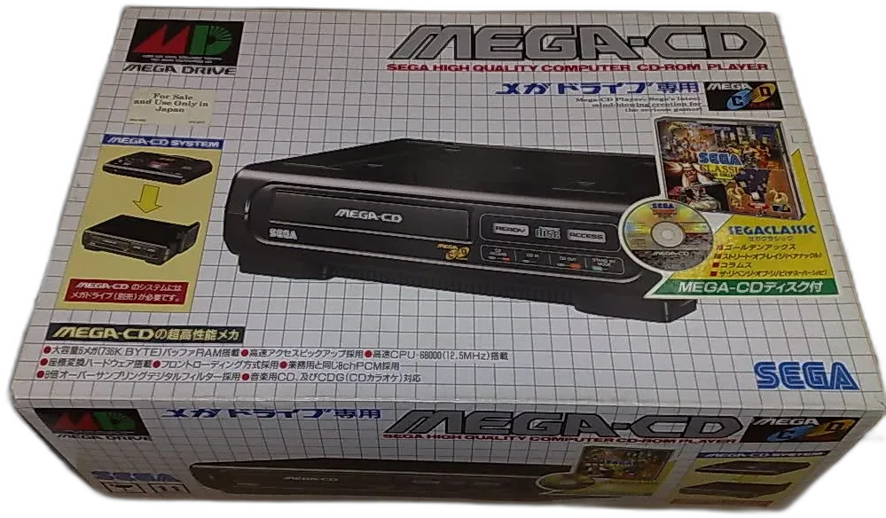  Sega Mega CD Model 1 Sega Classics Console [JP]
