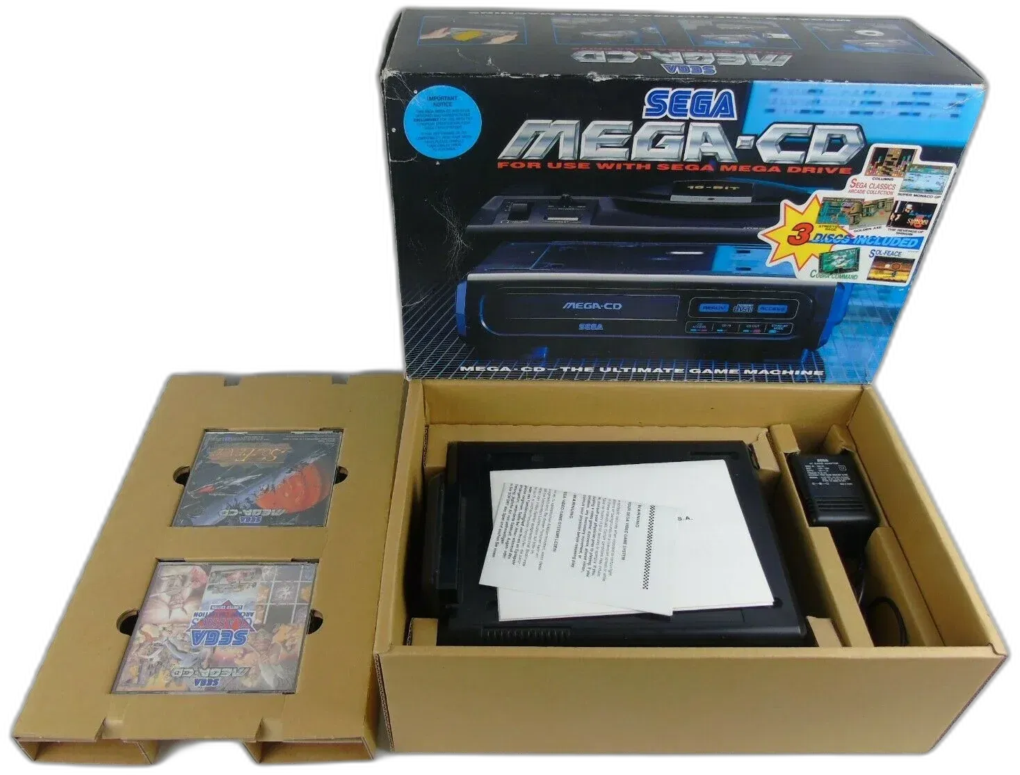  Sega Mega CD Model 1 Console [EU]