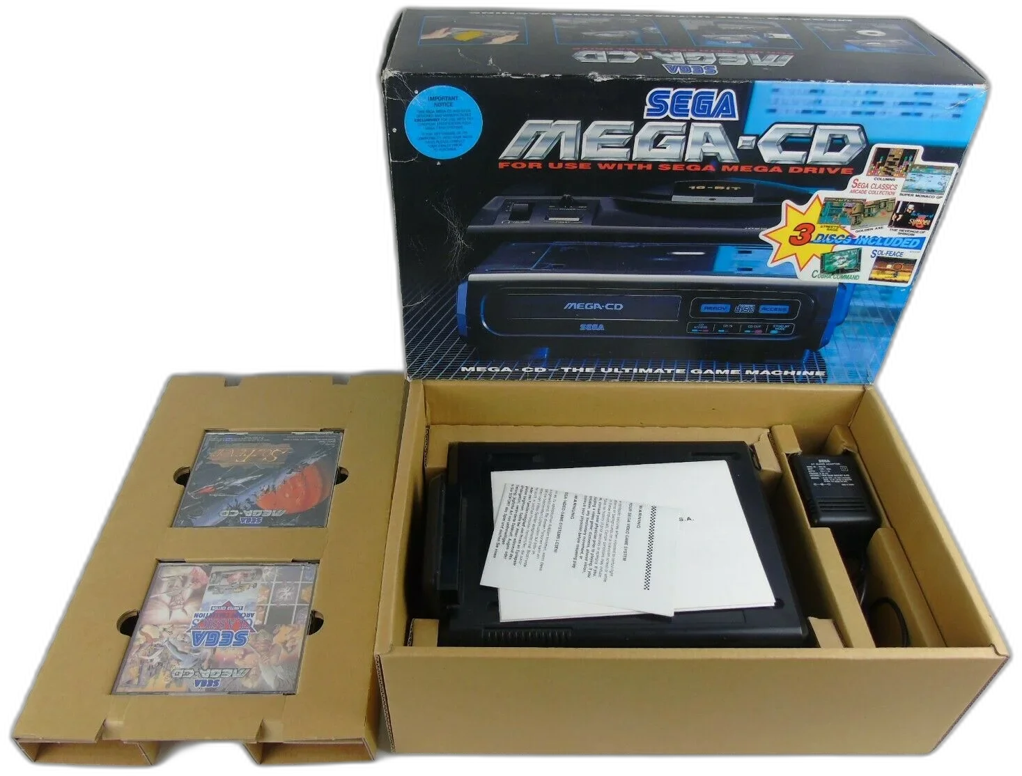 Sega Mega CD Model 1 Console [EU]