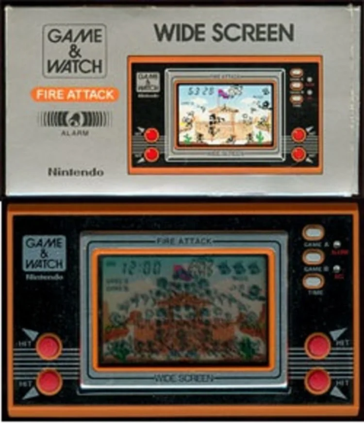  Nintendo Game &amp; Watch Fire Attack