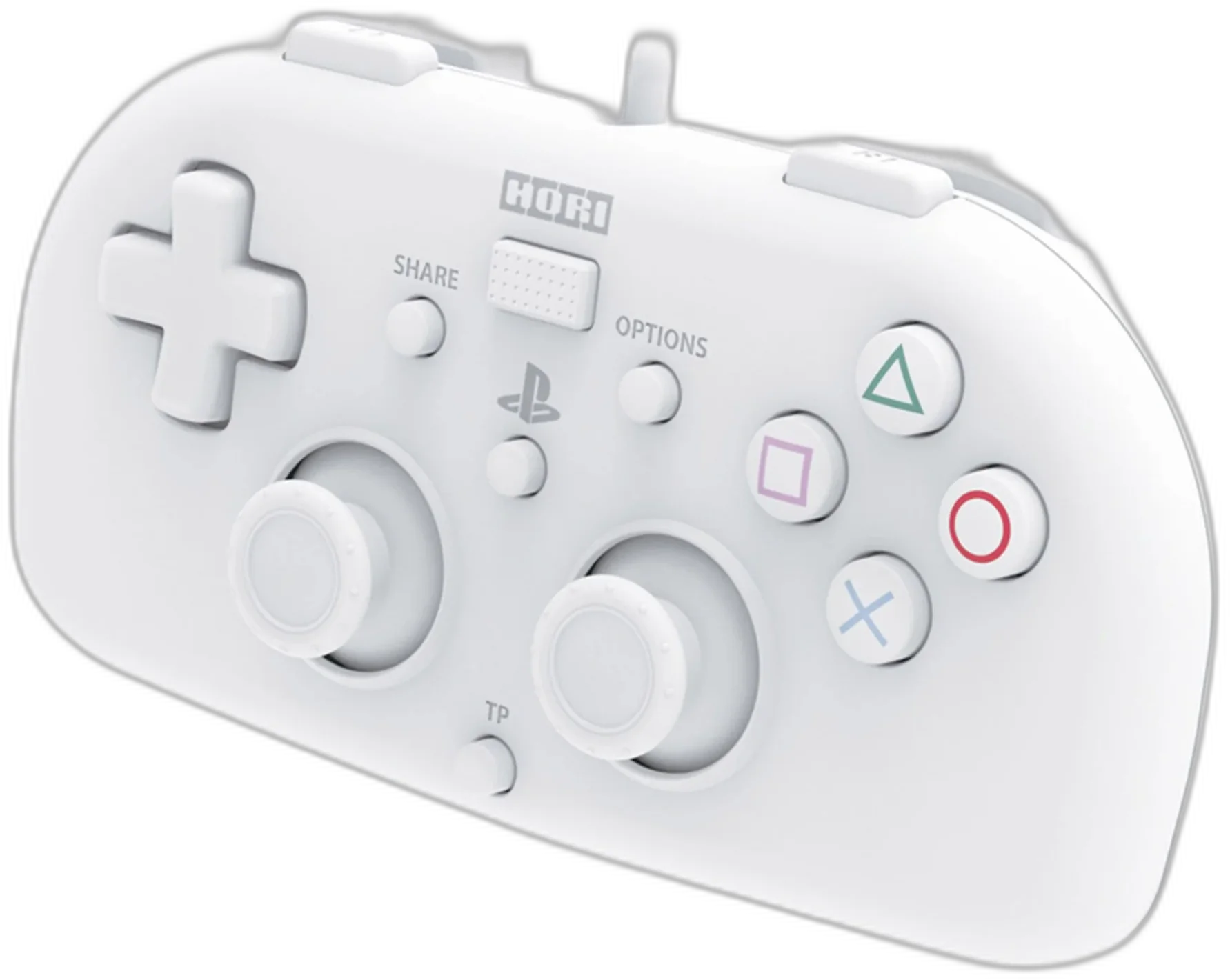  Hori PlayStation 4 White Mini Controller